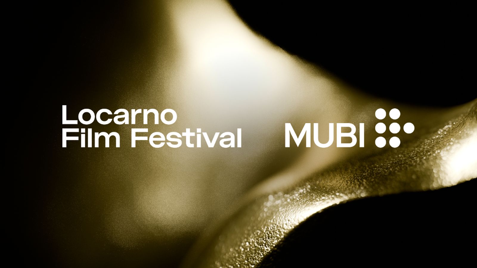 Logo della partnership tra MUBi e il Festival di Locarno 2024