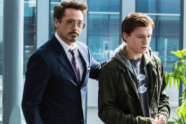 Robert Downey Jr Tom Holland