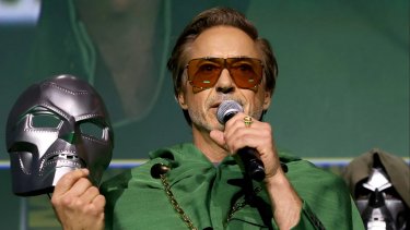 Robert Downey Jr Victor Von Doom Comicon