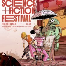 Zerocalcare firma il poster di Trieste Science+Fiction Festival 2024