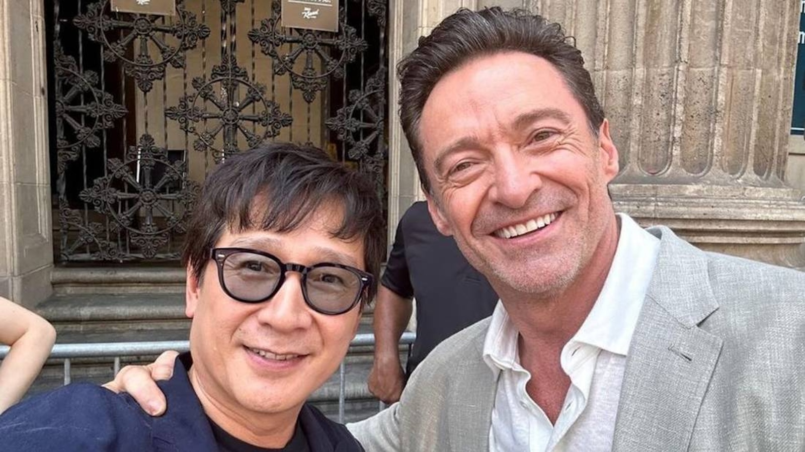 Ke Huy Quan e Hugh Jackman