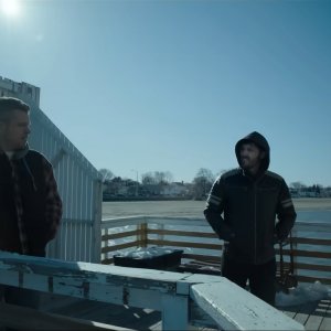 The Instigators: Ben Affleck e Matt Damon in una scena