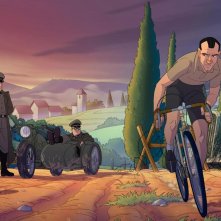 La bicicletta di Bartali: una scena del film