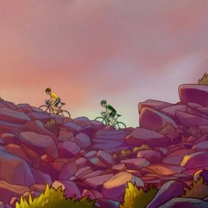 La bicicletta di Bartali: una sequenza del film animato