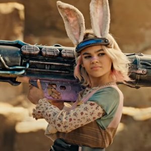Borderlands: Ariana Greenblatt durante una scena del film