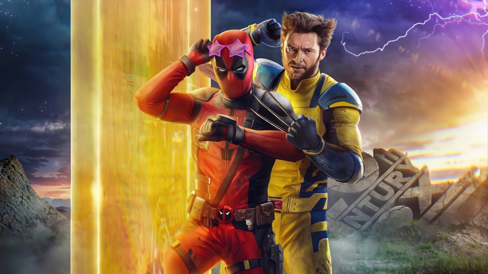 Deadpool e Wolverine mimano Ritorno al Futuro