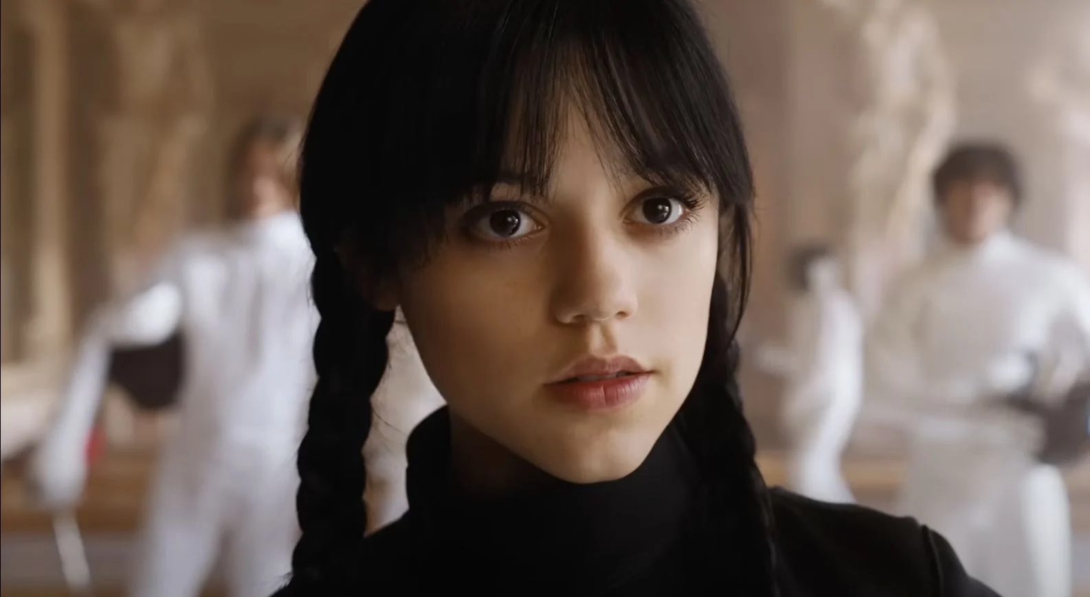 Jenna Ortega in Mercoledì