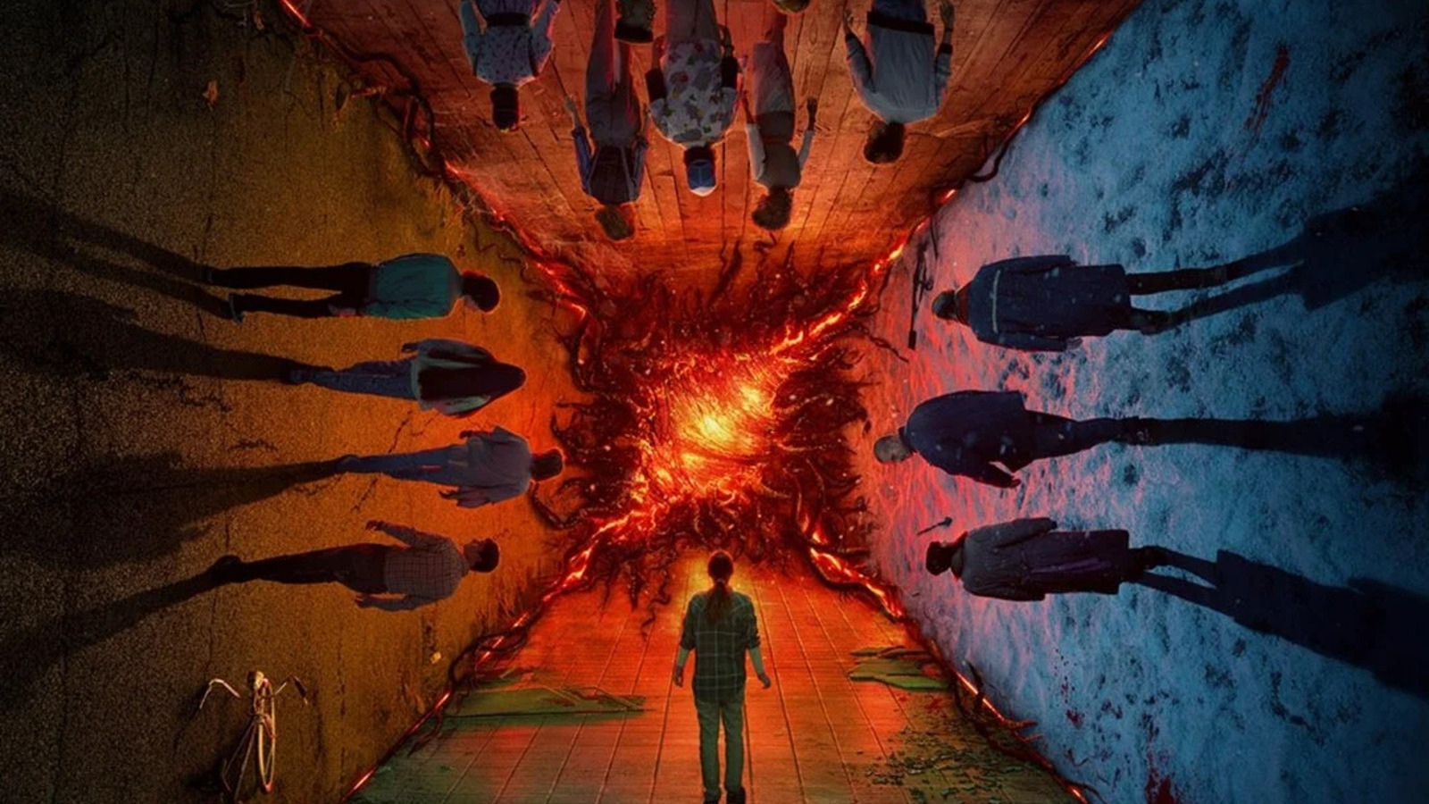 immagine tratta da un poster di Stranger Things 4.
