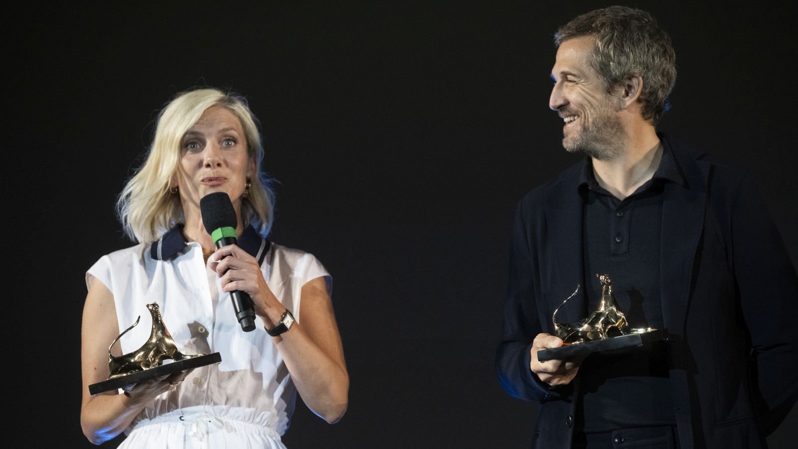 Melanie Laurent e Guillaume Canet a Locarno 2024