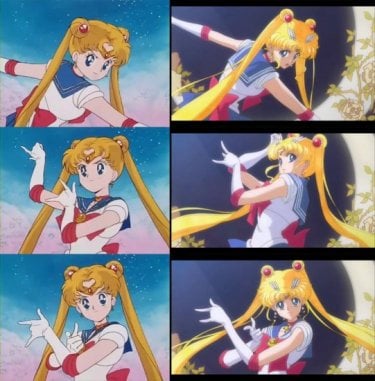 Sailor Moon Immagini A Confronto Tra L Originale E Il Remake