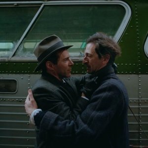 The Brutalist: Adrien Brody e Alessandro Nivola in una foto