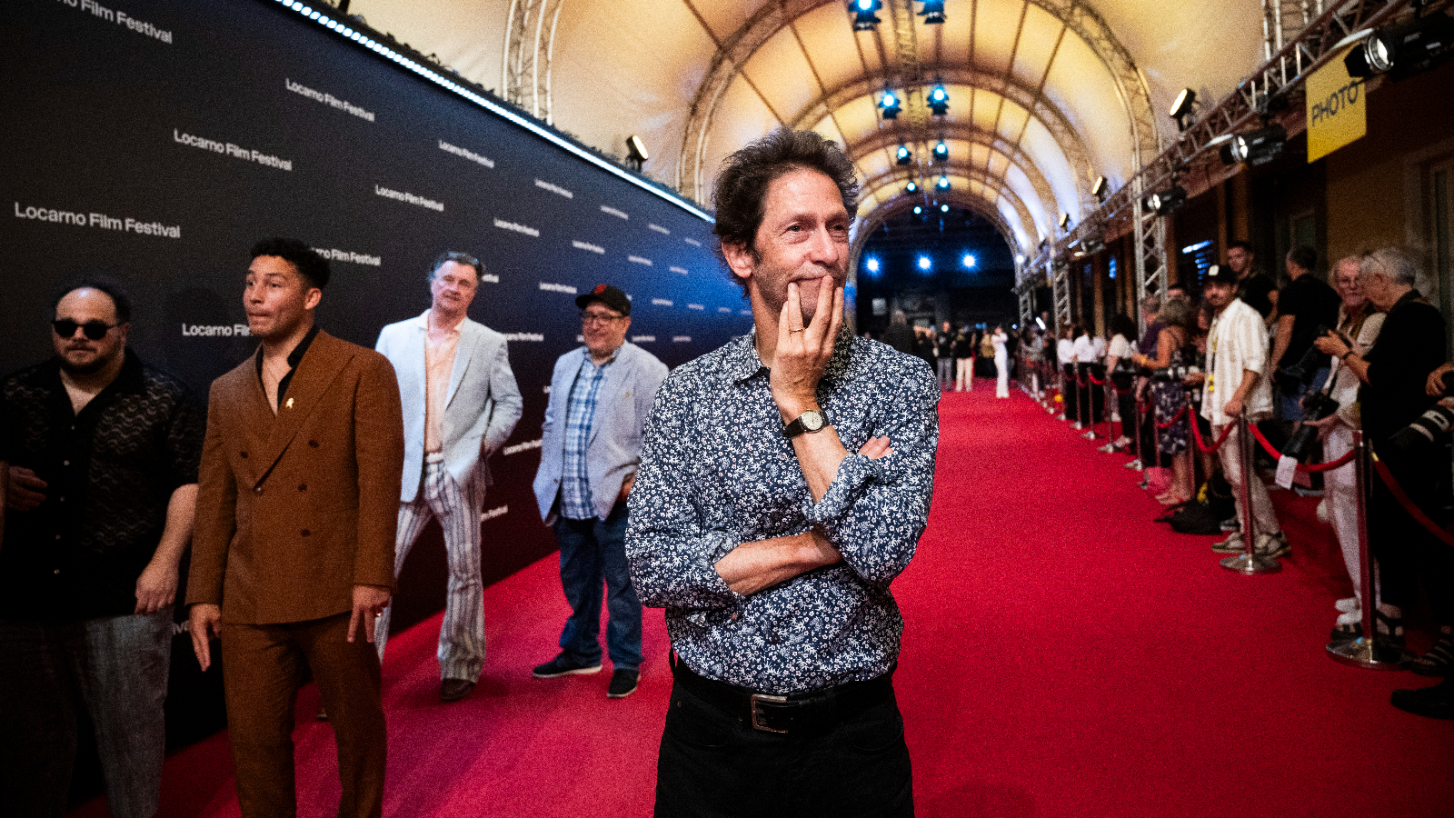 Tim Blake Nelson sul red carpet di Locarno 2024