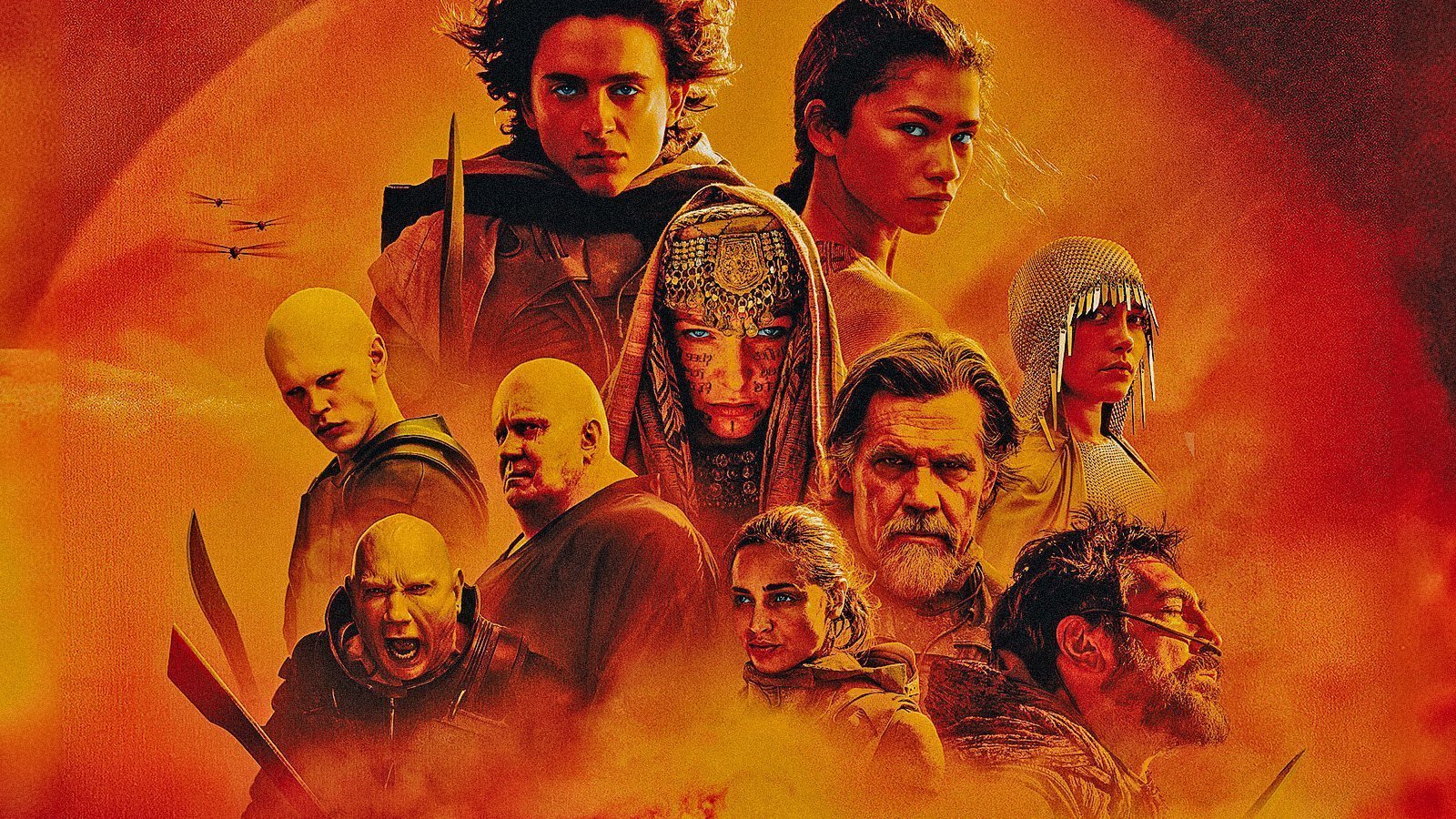 Immagine tratta dal poster di Dune: Parte 2.