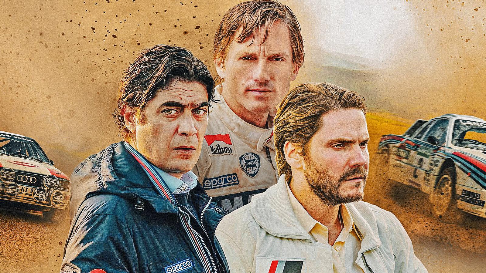 Riccardo Scamarcio con Volker Bruch e Daniel Brühl