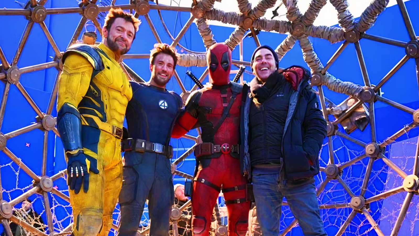 Chris Evans sul set di Deadpool & Wolverine