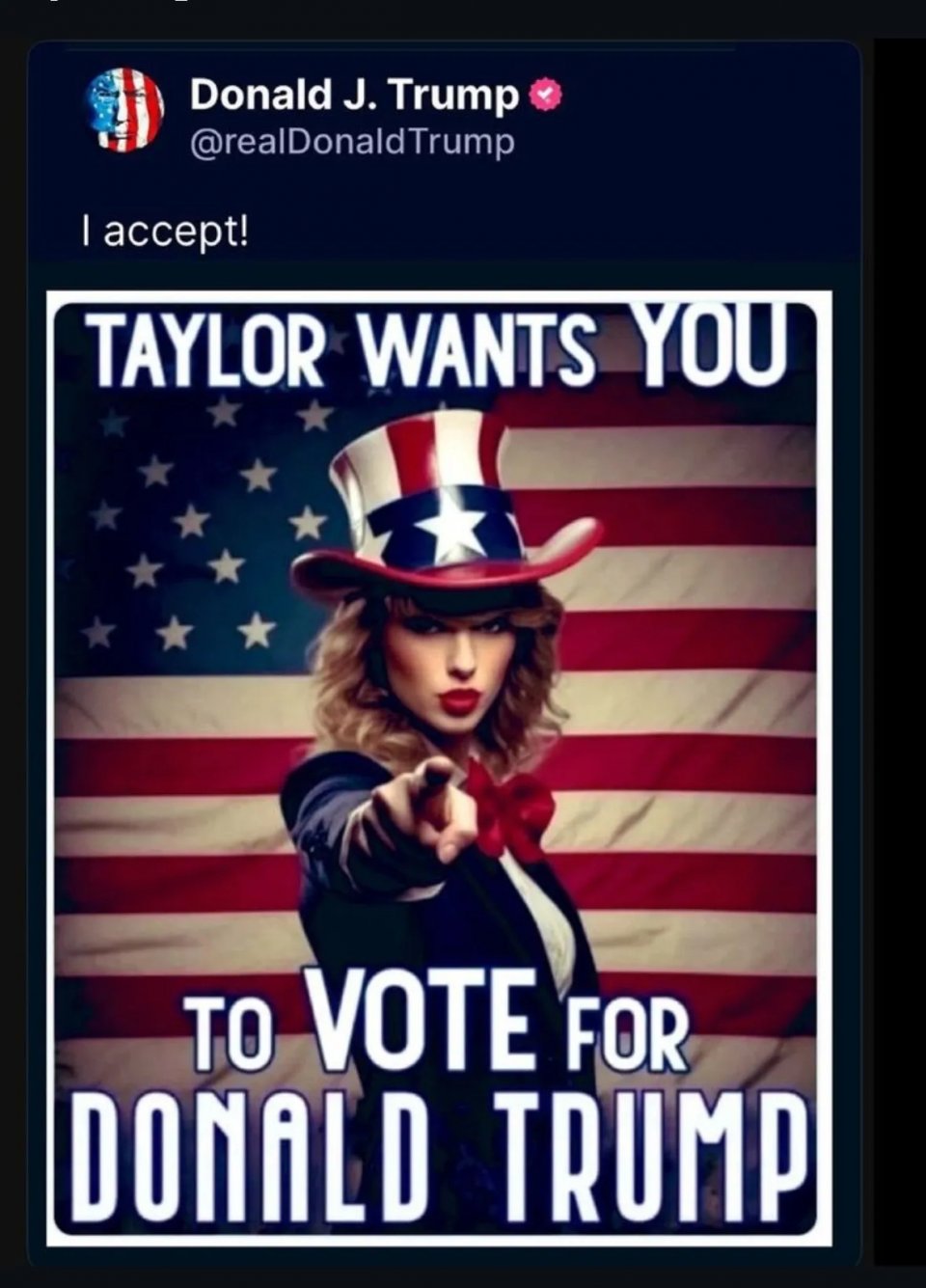 Taylor Swift Ai Trump Endorsement