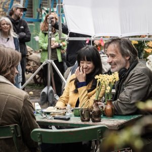 Touch: una foto dal set del film