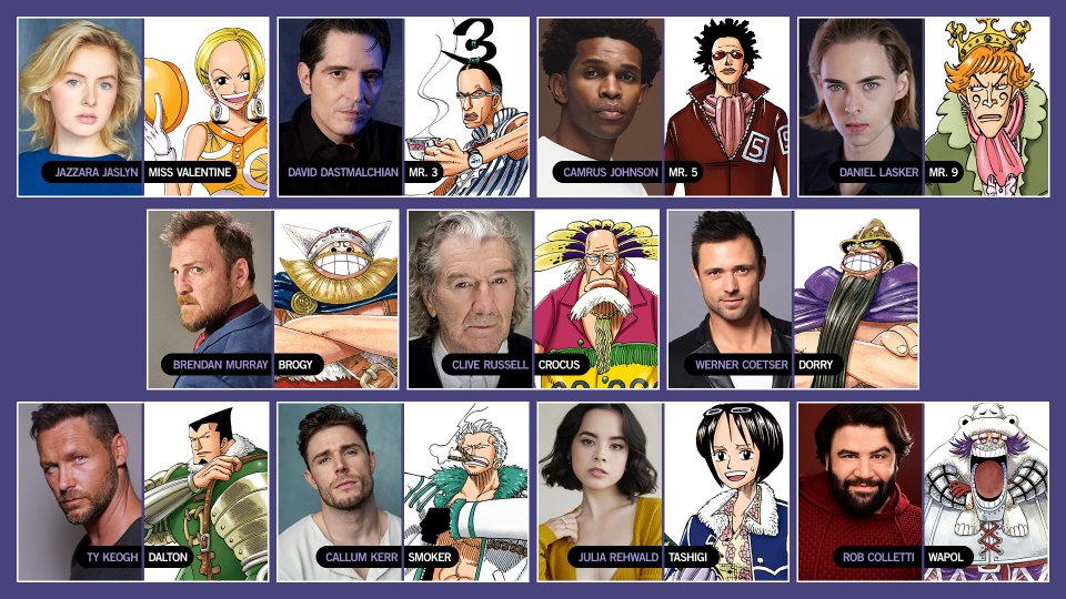 One Piece Foto Cast Ensemble