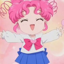 Sailor Moon Cosmos: Chibichibi in una scena