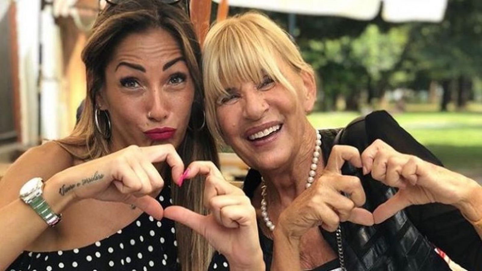 Gemma Galgani e Ida Platano insieme in una foto sui social