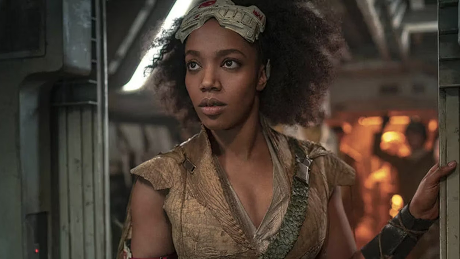 Naomi Ackie nel film di Star Wars