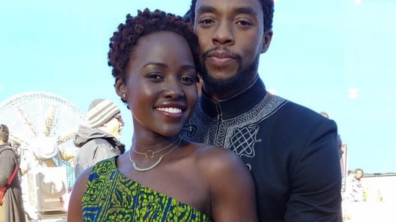 Lupita Nyong'O e Chadwick Boseman