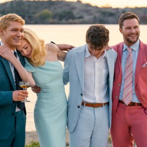 The Perfect Couple: il cast in una scena