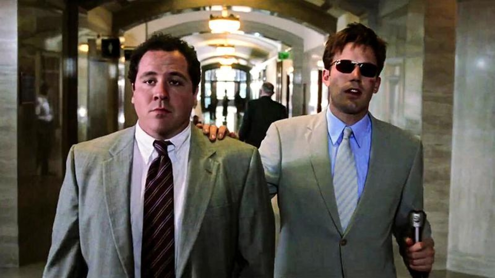 Jon Favreau e Ben Affleck in Daredevil