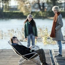 La storia del Frank e della Nina: Gabriele Monti, Samuele Teneggi, Ludovica Nasti in un momento del film