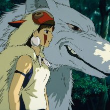 Miyazaki, Spirit of Nature: una foto del film Principessa Mononoke