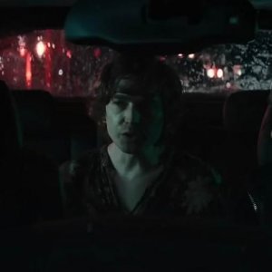 Wolfs - Lupi solitari: Brad Pitt, George Clooney r Austin Abrams in una scena