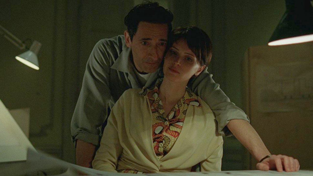 Una scena di The Brutalist