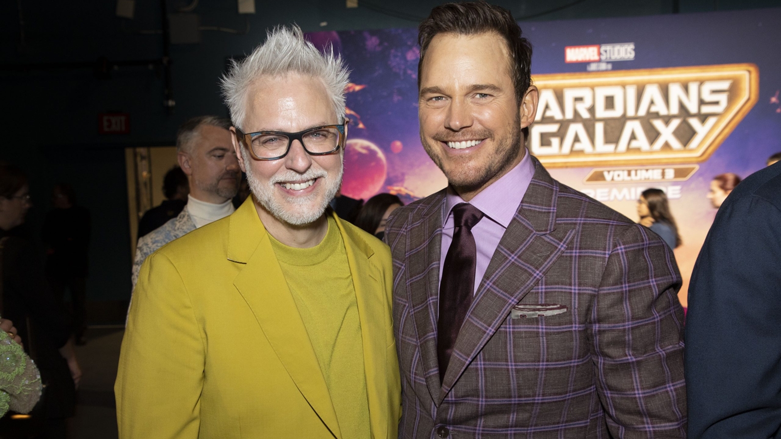 James Gunn e Chris Pratt