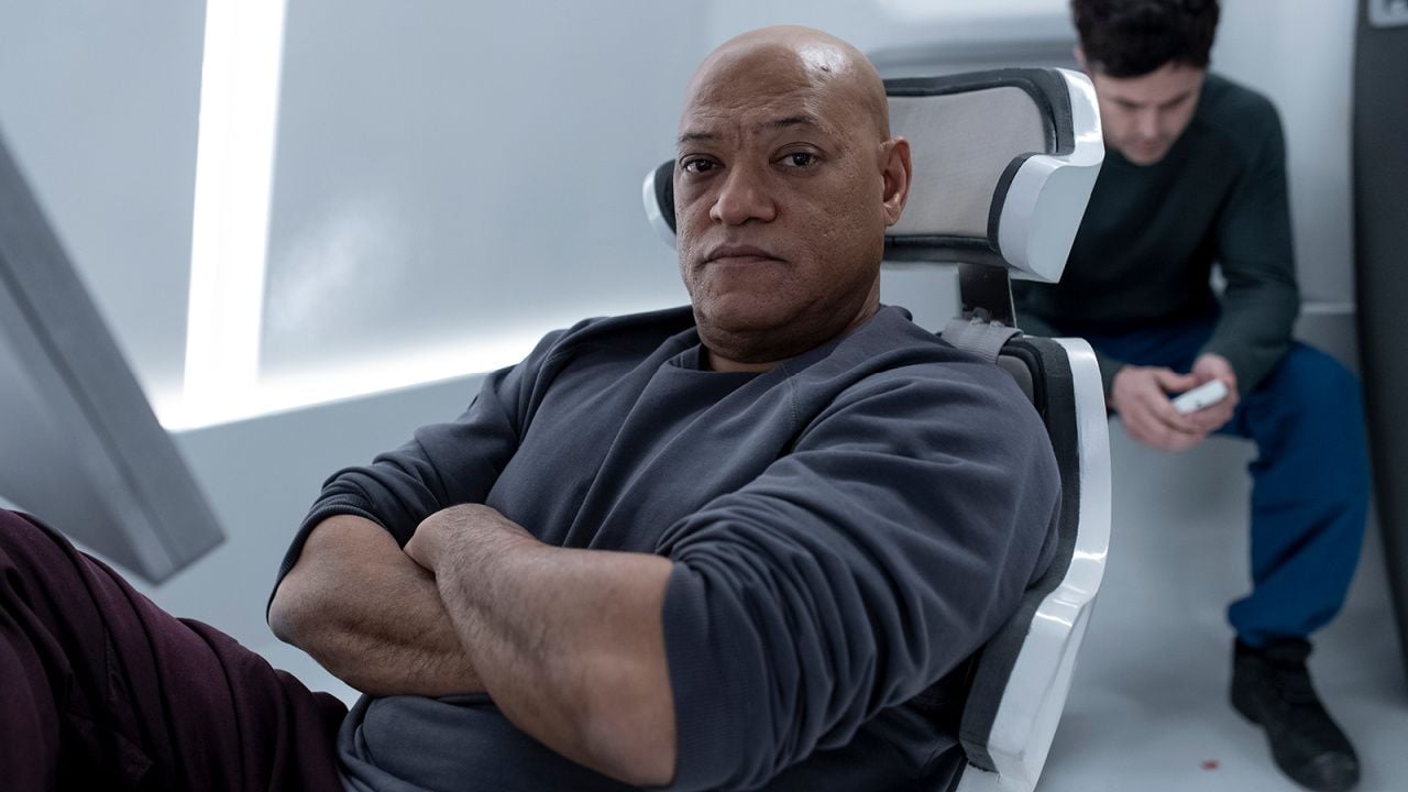 Laurence Fishburne in una scena di Slingshot