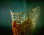 Titanic: una sezione della ringhiera della nave è scivolata sul fondo dell'Oceano
