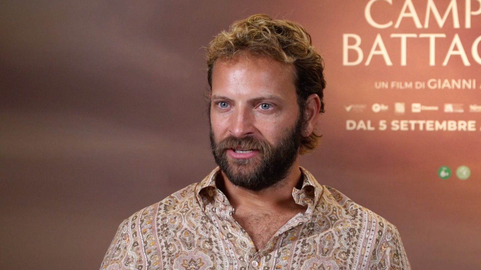 Alessandro Borghi presenta Campo di battaglia