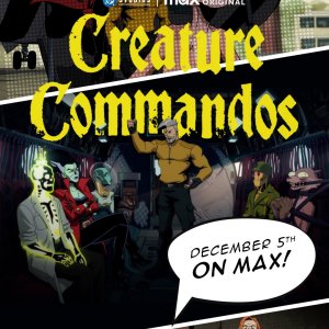 Creature commandos: il poster della serie animata