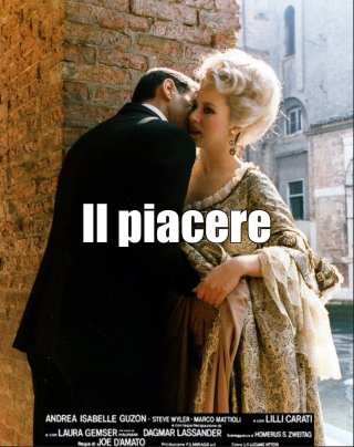 Locandina di Il piacere