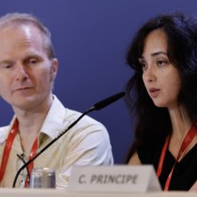 Russias at War: Anastasia Trofimova durante la conferenza stampa a Venezia81