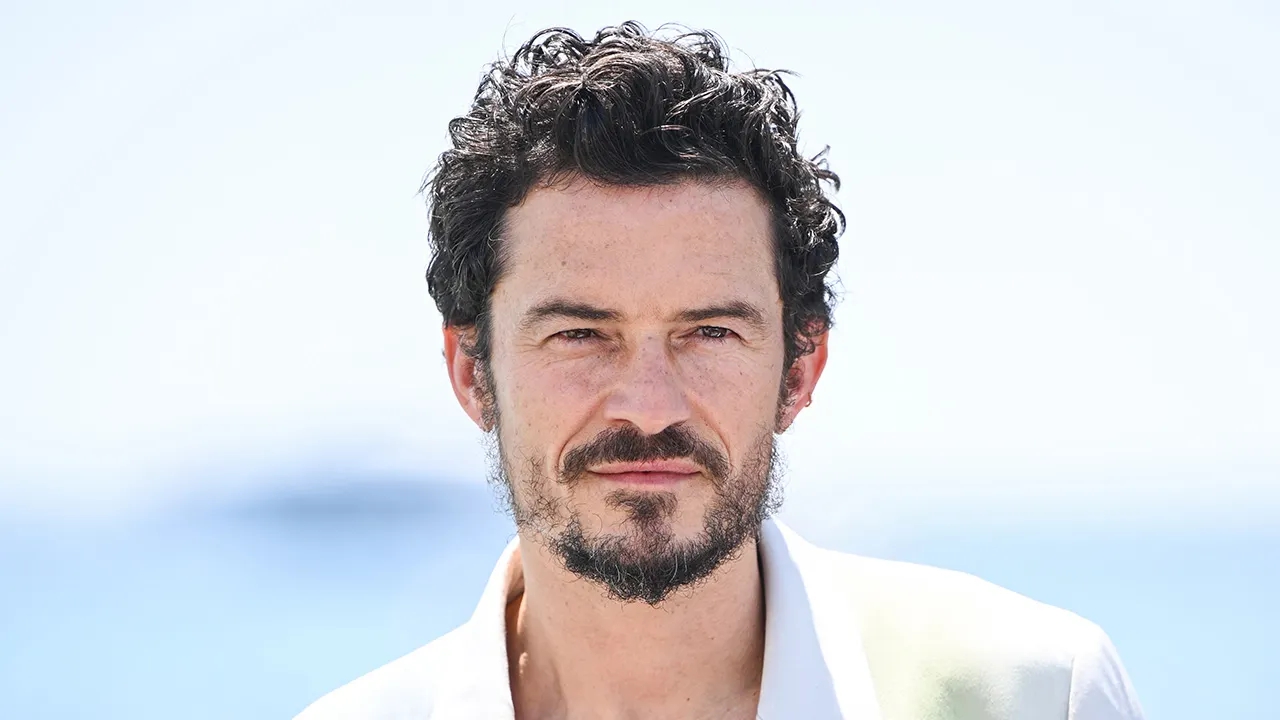 Primo piano di Orlando Bloom in The Cut