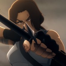 Tomb Raider: La leggenda di Lara Croft - La protagonista in una scena