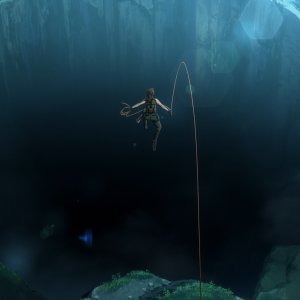 Tomb Raider: La leggenda di Lara Croft - una scena