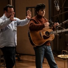 A Complete Unknown: Timothée Chalamet sul set