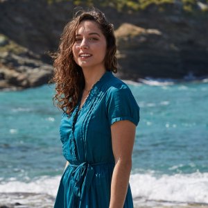 Kostas: Blue Yoshimi in una scena della serie Rai