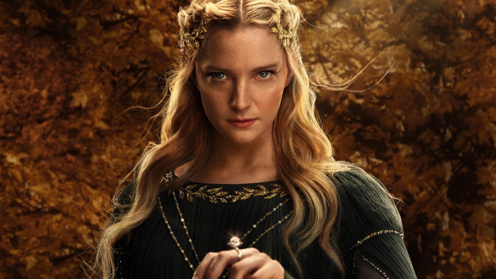 Galadriel nel character poster de Gli Anelli del Potere 2