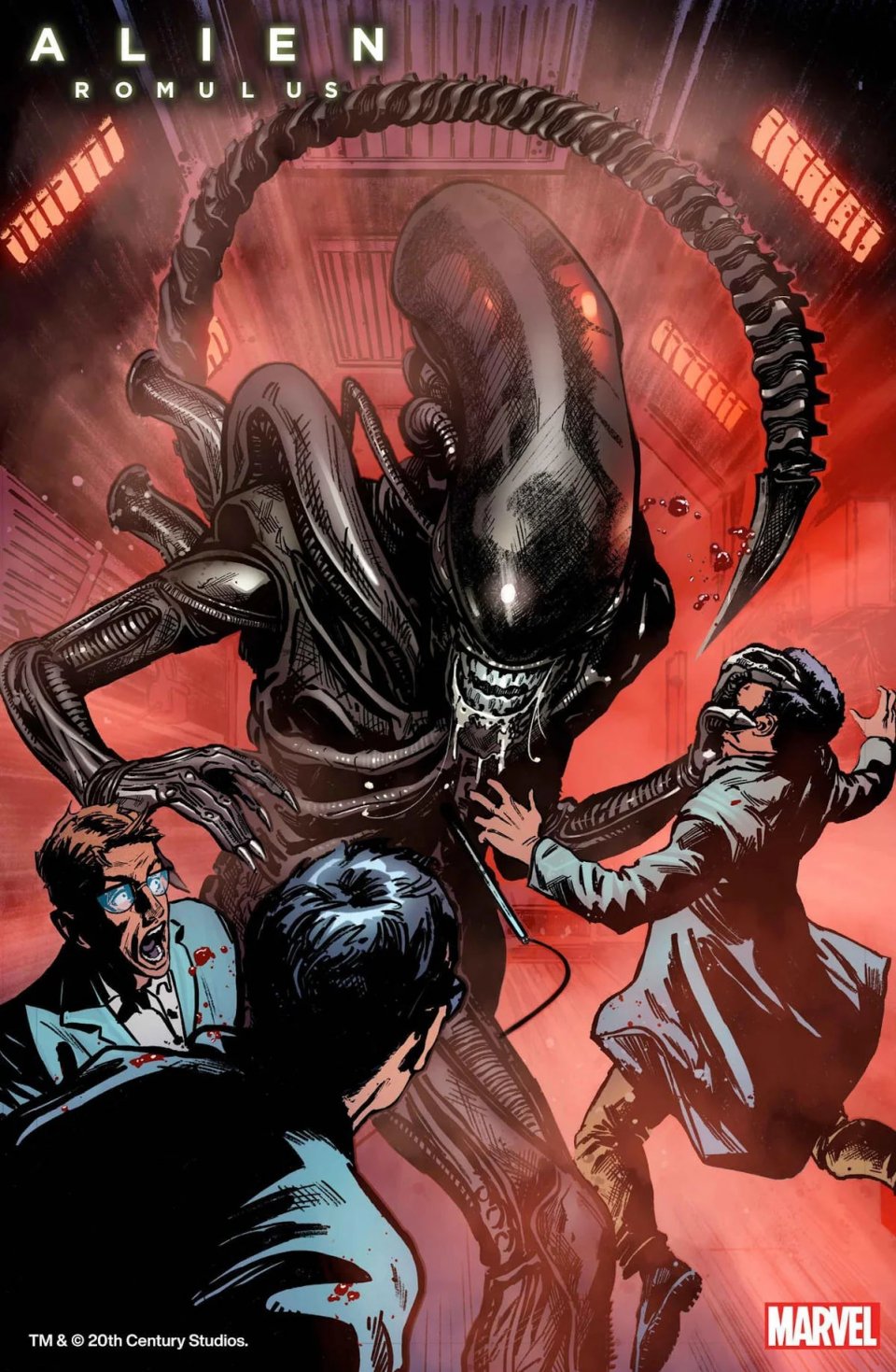 Alien Romulus Prequel Comic Cover