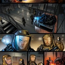 Alien: Romulus, un'immagine del fumetto