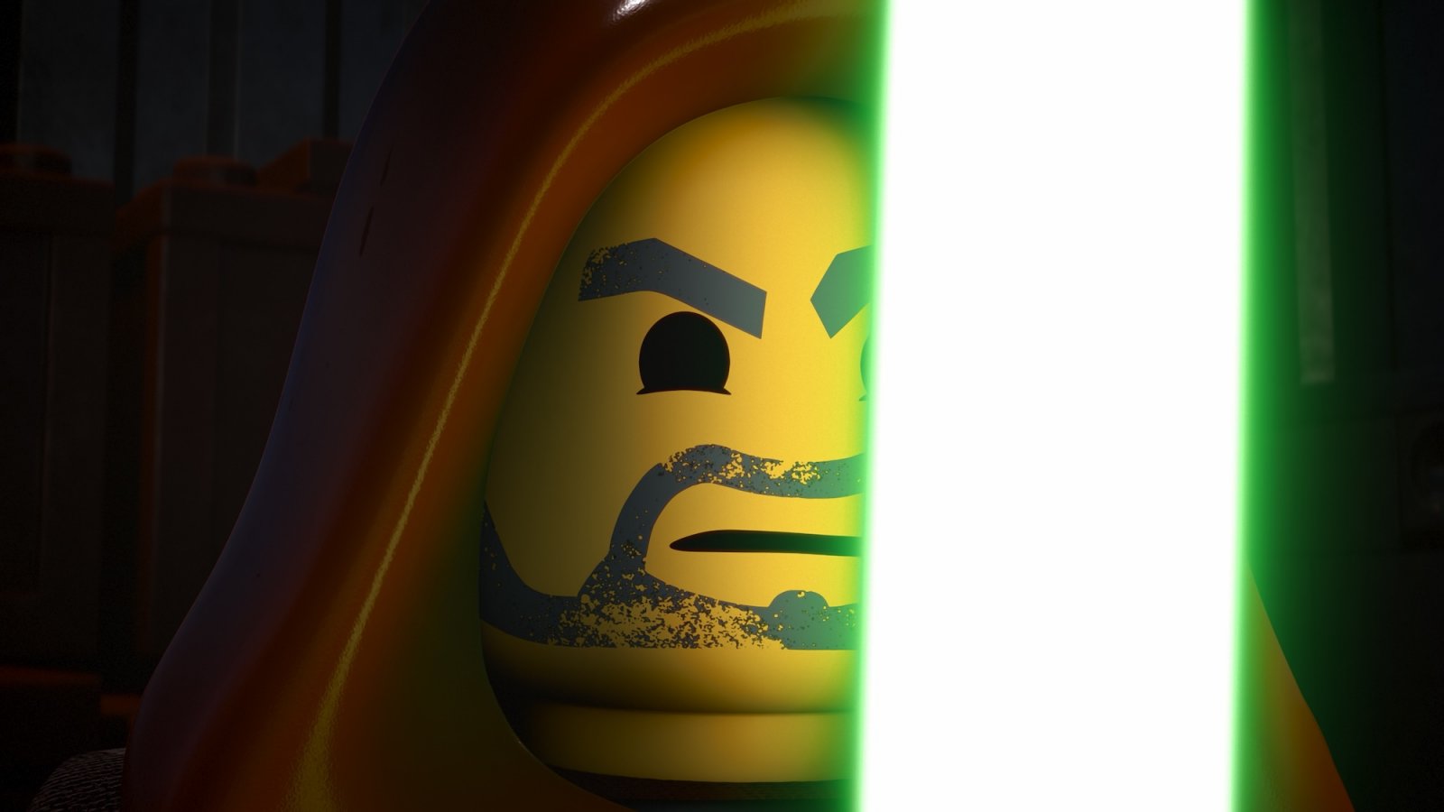 Una scena di LEGO Star Wars: Rebuild the Galaxy