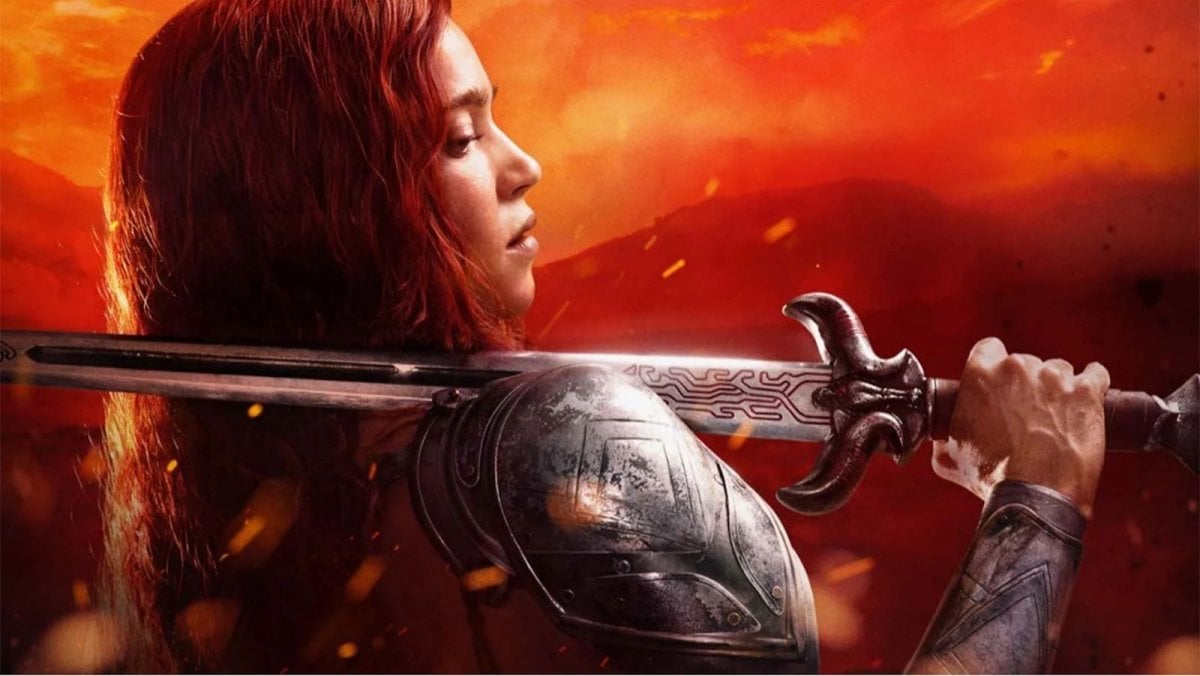 Red Sonja: uno sguardo dettagliato a Matilda Lutz con indosso il costume