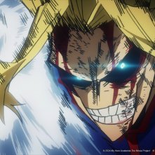My Hero Academia: You're Next - All Might in battaglia